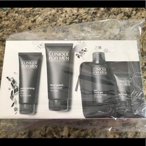 Clinique for men skin set  new in original box